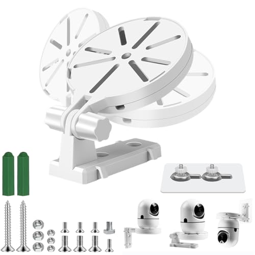 ZORBES® 2 pcs Security Camera Wall Mount Adjustable Camera Stand ZORBES® 2 pcs Security Camera Wall Mount Adjustable Camera Stand